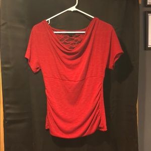 Cowl neck blouse